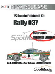 Car scale model kits / Rally Cars: New products by Model Factory Hiro |  SpotModel